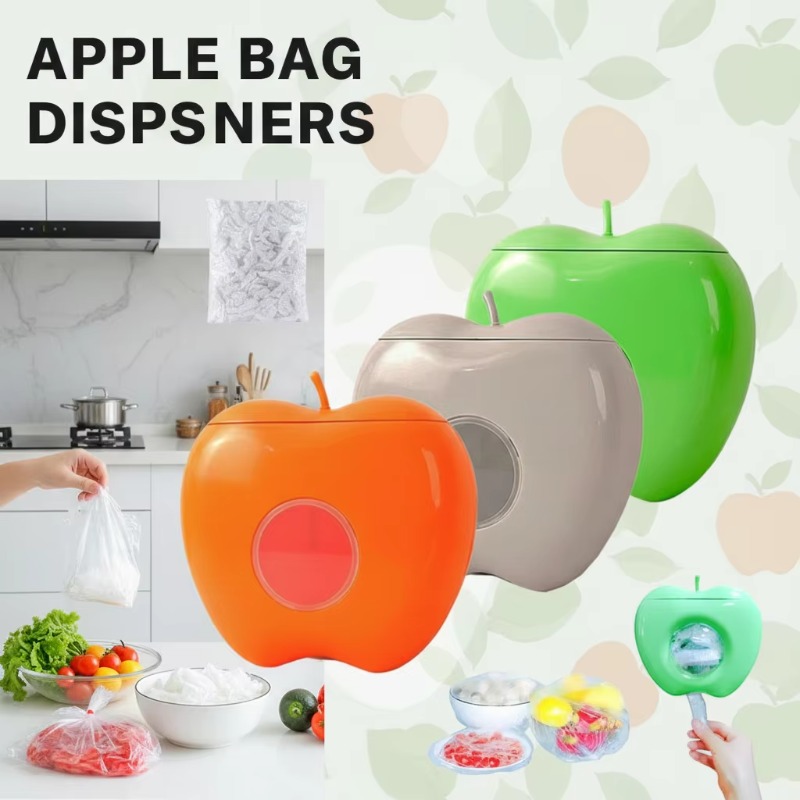 Food Storage Drawing - กล่องใส่ฟิล์มถนอมอาหารขนาดใหญ่ 1 ชิ้น สำหรับถุงเก็บอาหาร ฟิล์มยืด สะดวกในการจัดเก็บ