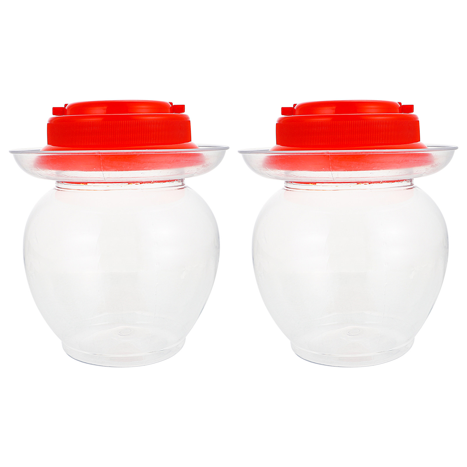 2 ชิ้น โหลพลาสติกสำหรับใส่ผักด - Food Storage Jars & Containers บทวิจารณ์และราคา