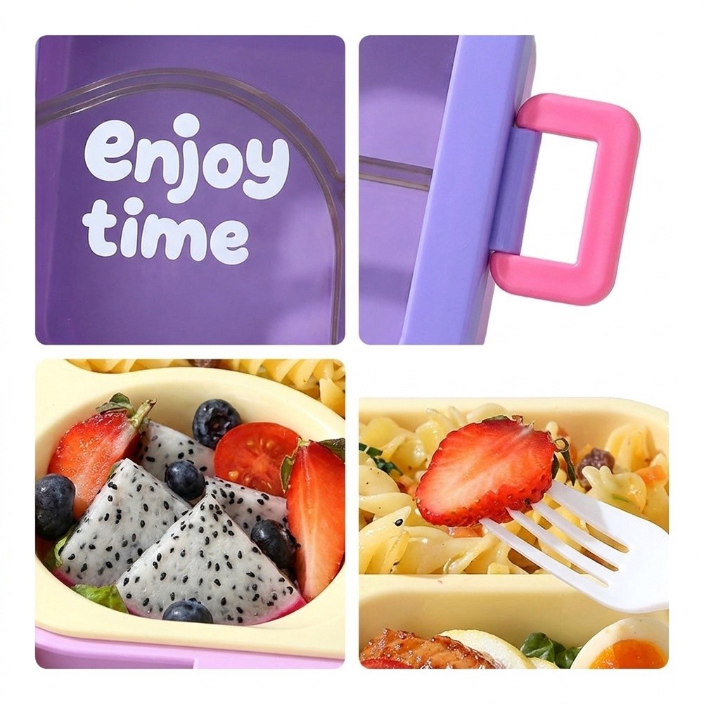 กล่องอาหารสแตนเลส 3 ช่อง ป้องก - Food Storage Box Stainless Steel บทวิจารณ์และราคา