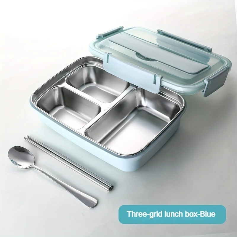 กล่องอาหารเบนโตะทำความสะอาดง่า - Food Storage Box Stainless Steel บทวิจารณ์และราคา