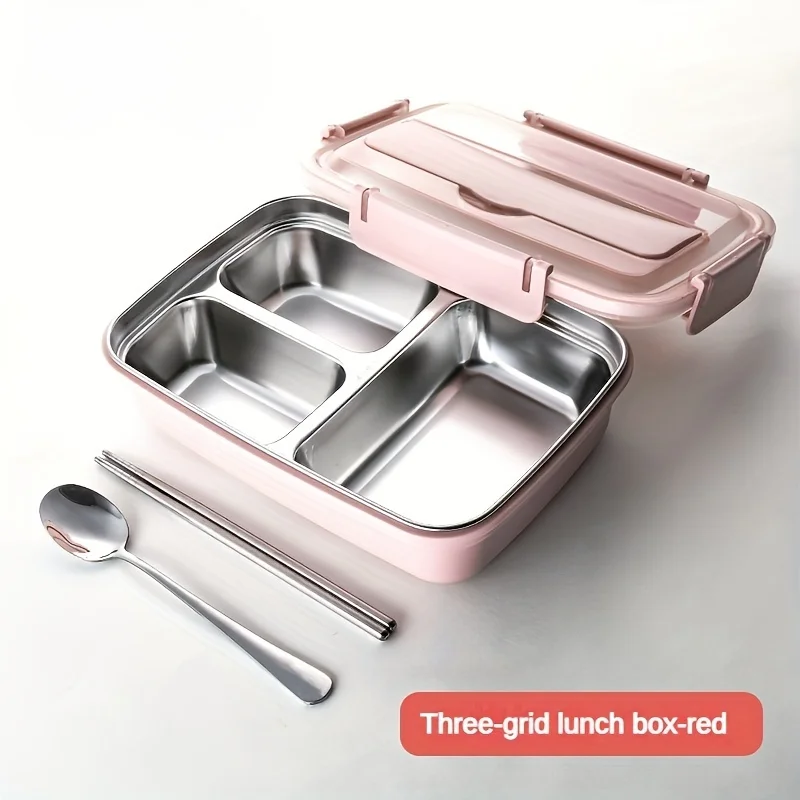 กล่องอาหารเบนโตะทำความสะอาดง่า - Food Storage Box Stainless Steel บทวิจารณ์และราคา