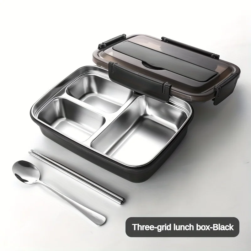 กล่องอาหารเบนโตะทำความสะอาดง่า - Food Storage Box Stainless Steel บทวิจารณ์และราคา