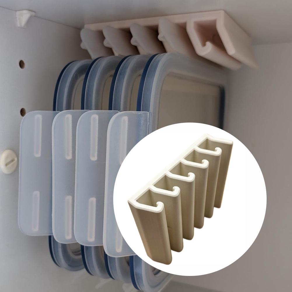 ที่แขวนฝาภาชนะใส่อาหารในครัว ช - Food Storage Organization บทวิจารณ์และราคา