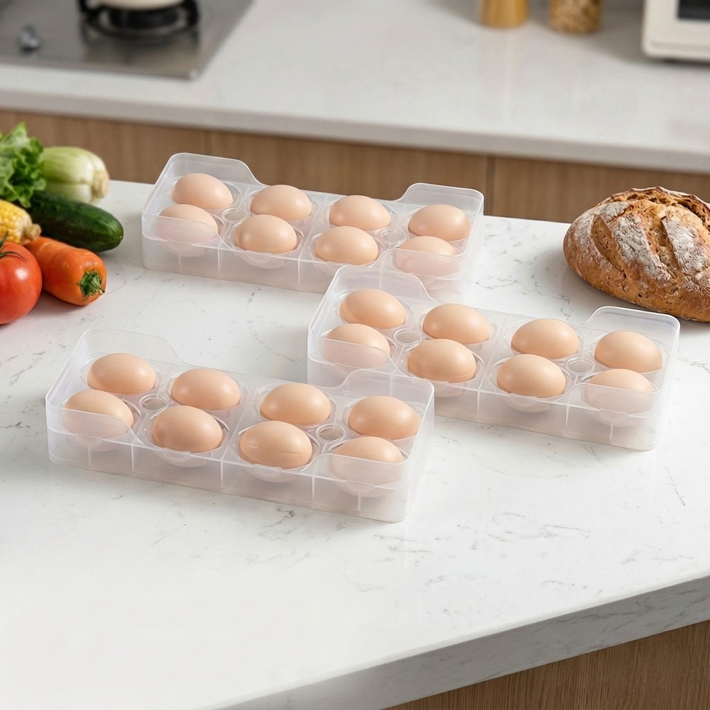ที่วางไข่แบบซ้อนกันได้สำหรับปร - Food Storage Eggs บทวิจารณ์และราคา
