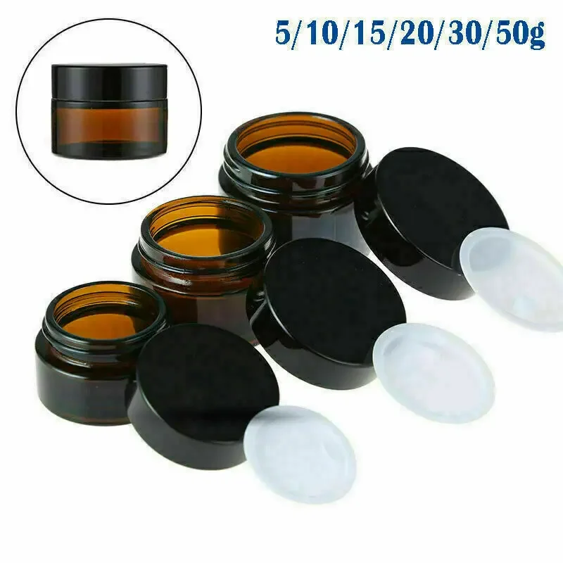 2pcs 5 ml/10 ml/15 ml/20 ml/30 - Food Storage Glass Container Set บทวิจารณ์และราคา