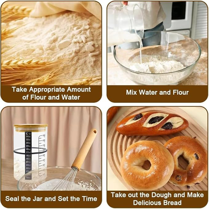 ชุดขวดหมักแป้งซาวโดว์ ขวดหมักแ - Food Storage Kits บทวิจารณ์และราคา