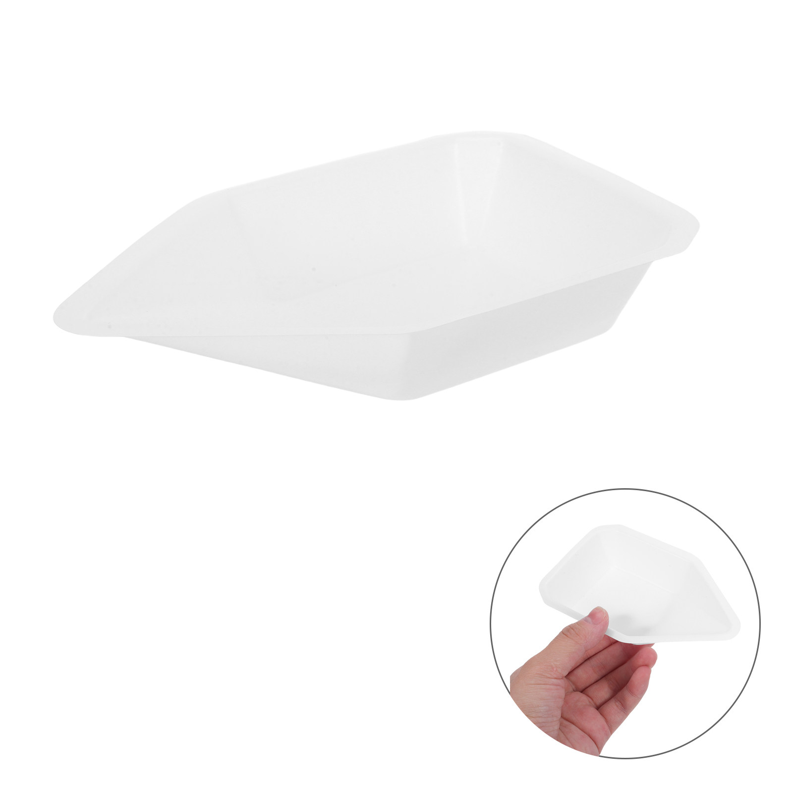 20 ชิ้น ถาดชั่งน้ำหนักพลาสติกข - Food Storage Heat บทวิจารณ์และราคา