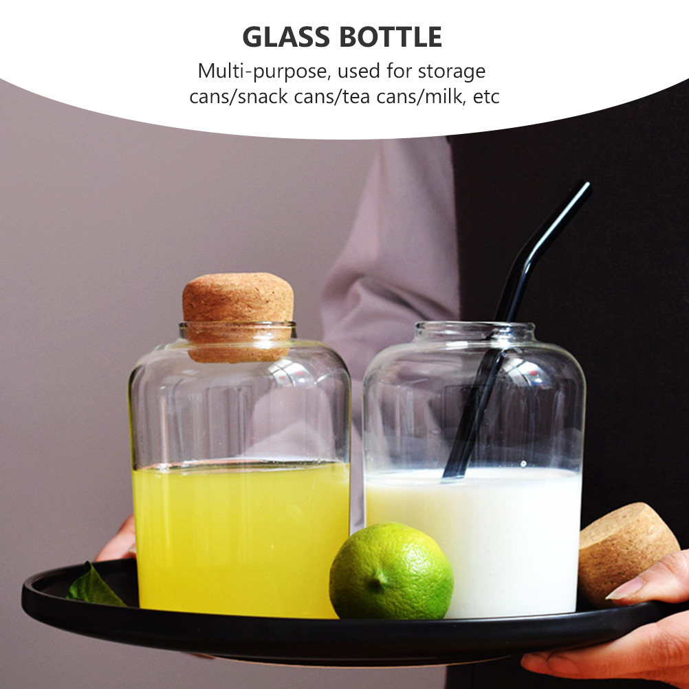 1 ชิ้น โหลแก้วเก็บอาหาร ฝาจุกไ - Food Storage Glass Container Set บทวิจารณ์และราคา