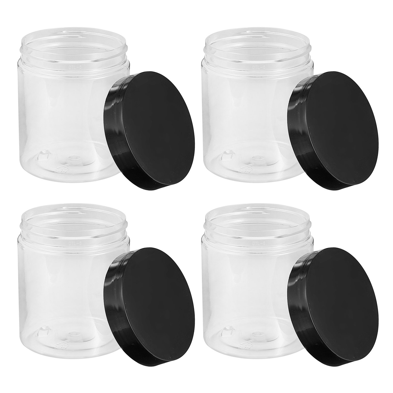 ขวดเก็บของพลาสติกใส 12 ชิ้น ภา - Food Storage Jars & Containers บทวิจารณ์และราคา
