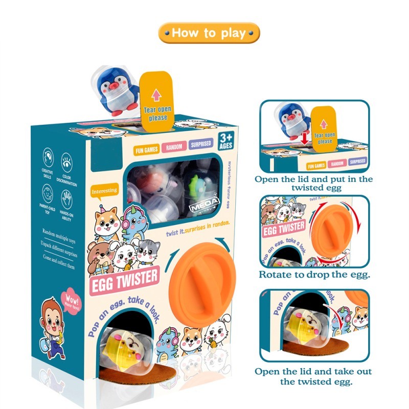 ตู้กาชาปองของเล่นเด็กยอดนิยม พ - Food Storage Eggs บทวิจารณ์และราคา