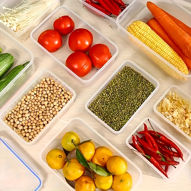 ชุด 8 ชิ้น ประกอบด้วย 4 กล่องแ - Food Storage Organization บทวิจารณ์และราคา