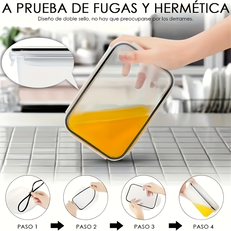 ชุด 8 ชิ้น ประกอบด้วย 4 กล่องแ - Food Storage Organization บทวิจารณ์และราคา
