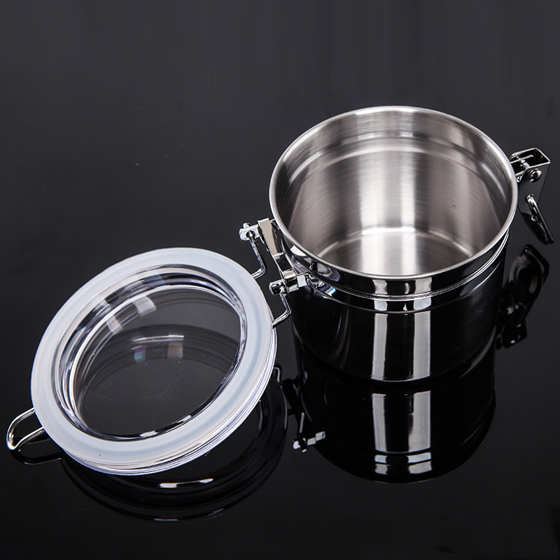 กระปุกสแตนเลสสตีลแบบปิดสนิท พร - Food Storage Jars & Containers บทวิจารณ์และราคา