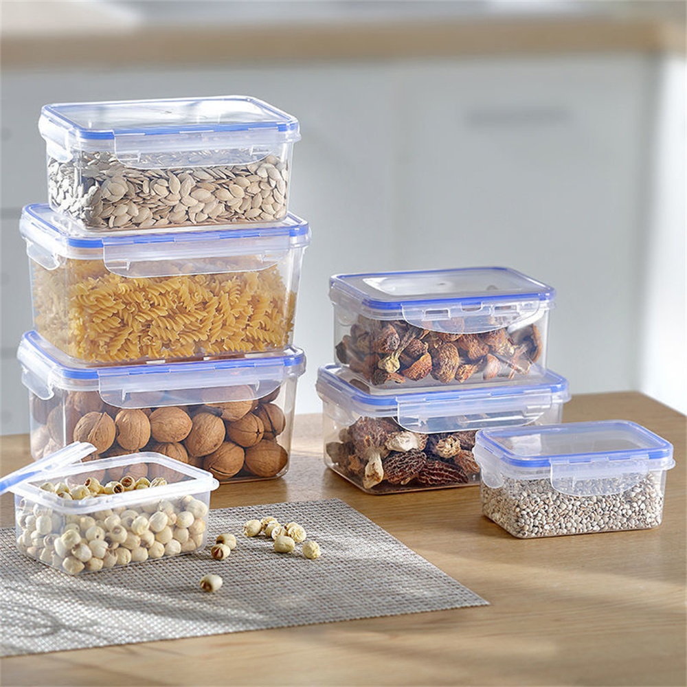 กล่องเก็บอาหารใส 1/4 แพ็ค กล่อ - Food Storage Organization บทวิจารณ์และราคา