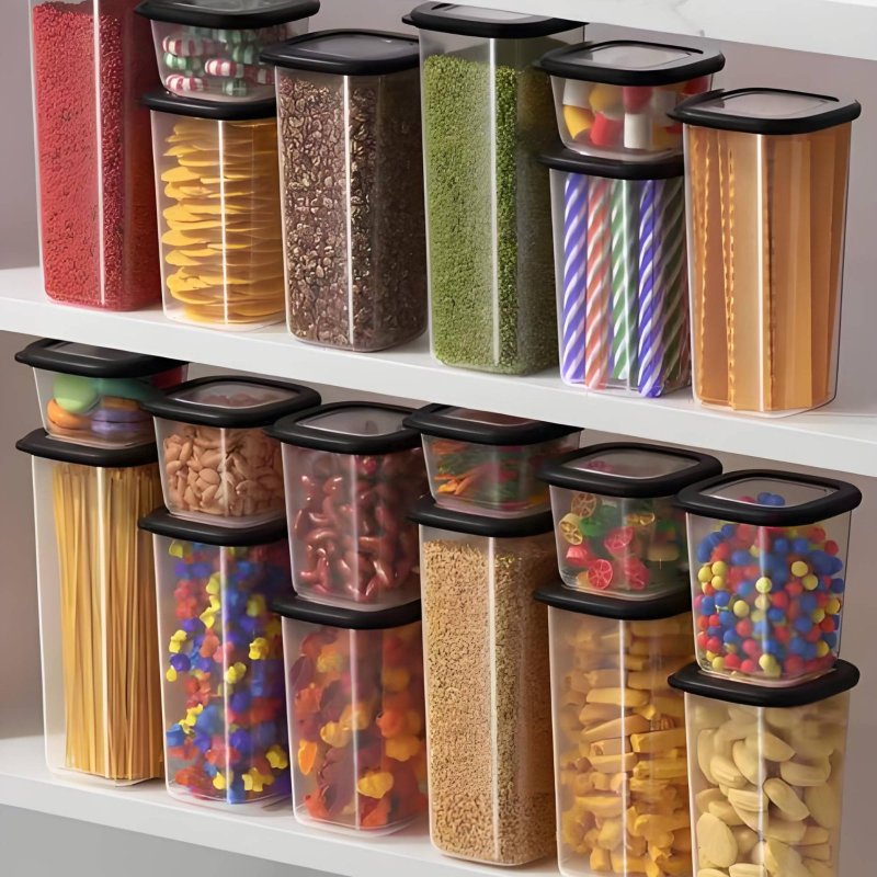 ชุดกล่องถนอมอาหารสุญญากาศ 6 ชิ - Food Storage Organization บทวิจารณ์และราคา