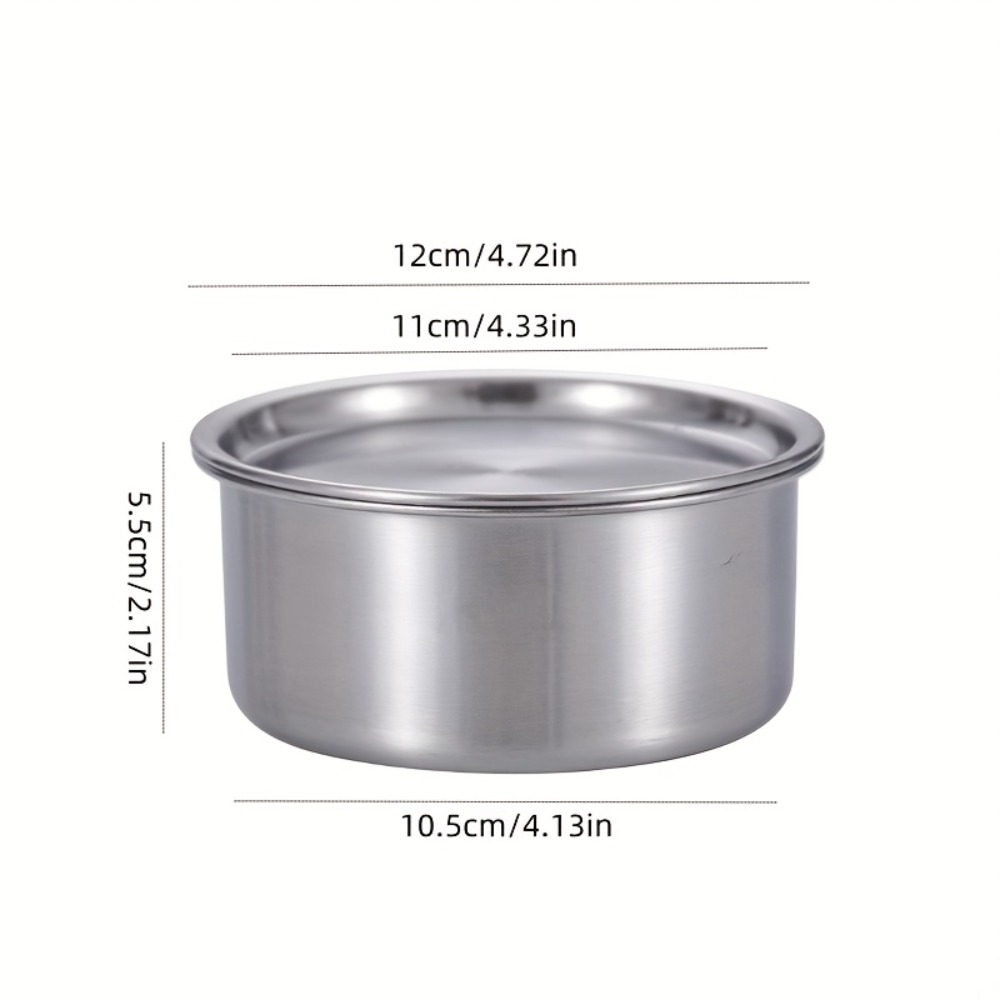 ถ้วยสแตนเลส 304 พร้อมฝาปิด สำห - Food Storage Eggs บทวิจารณ์และราคา