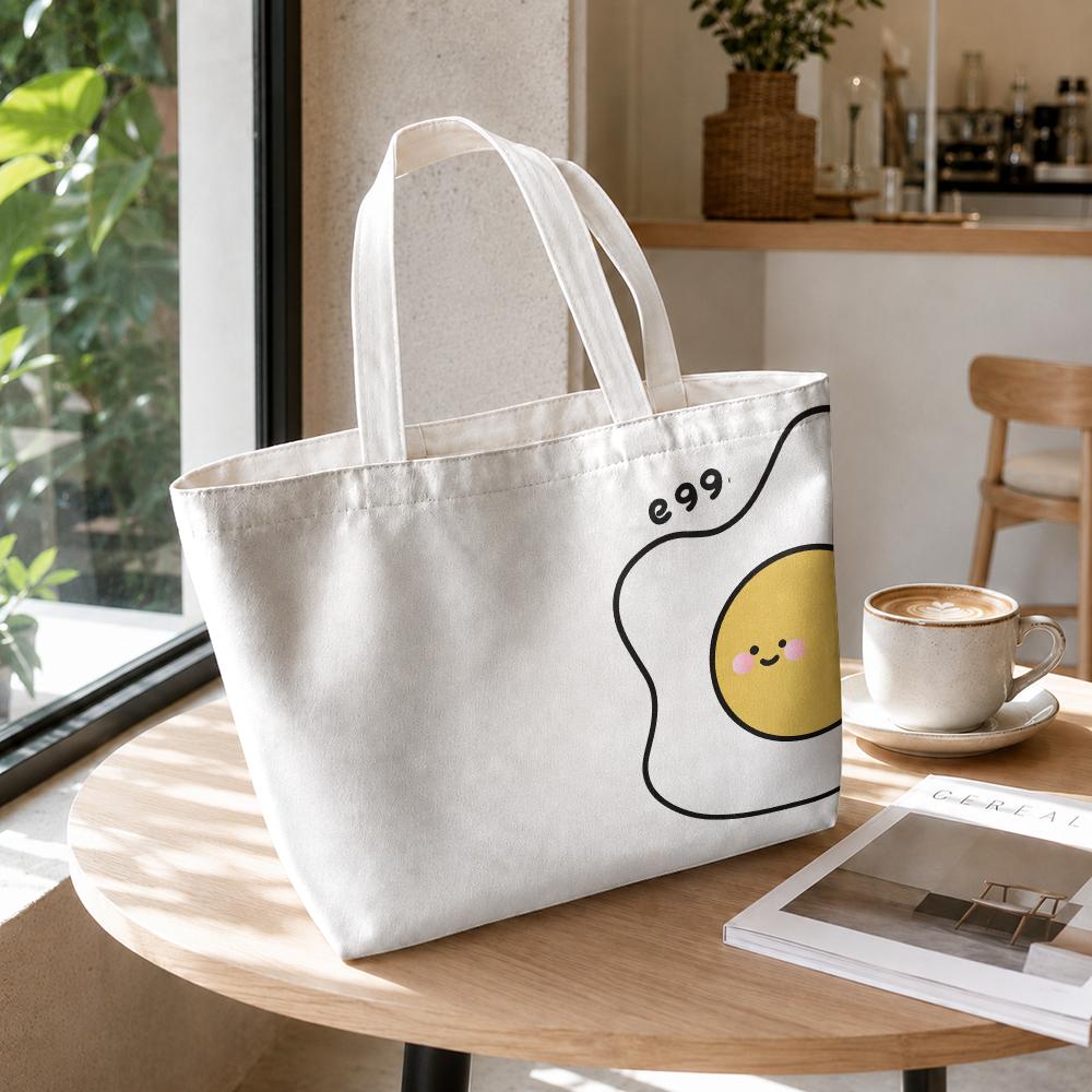 กระเป๋าผ้าแคนวาสลายเรียบง่ายสำ - Food Storage Drawing บทวิจารณ์และราคา