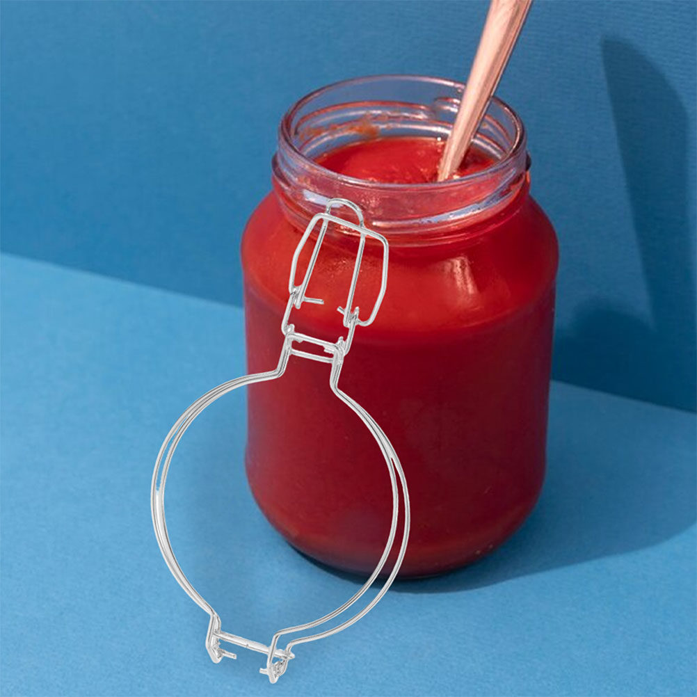 คลิปหนีบลวดสำหรับขวดโหล 5 ชิ้น - Food Storage Jars & Containers บทวิจารณ์และราคา