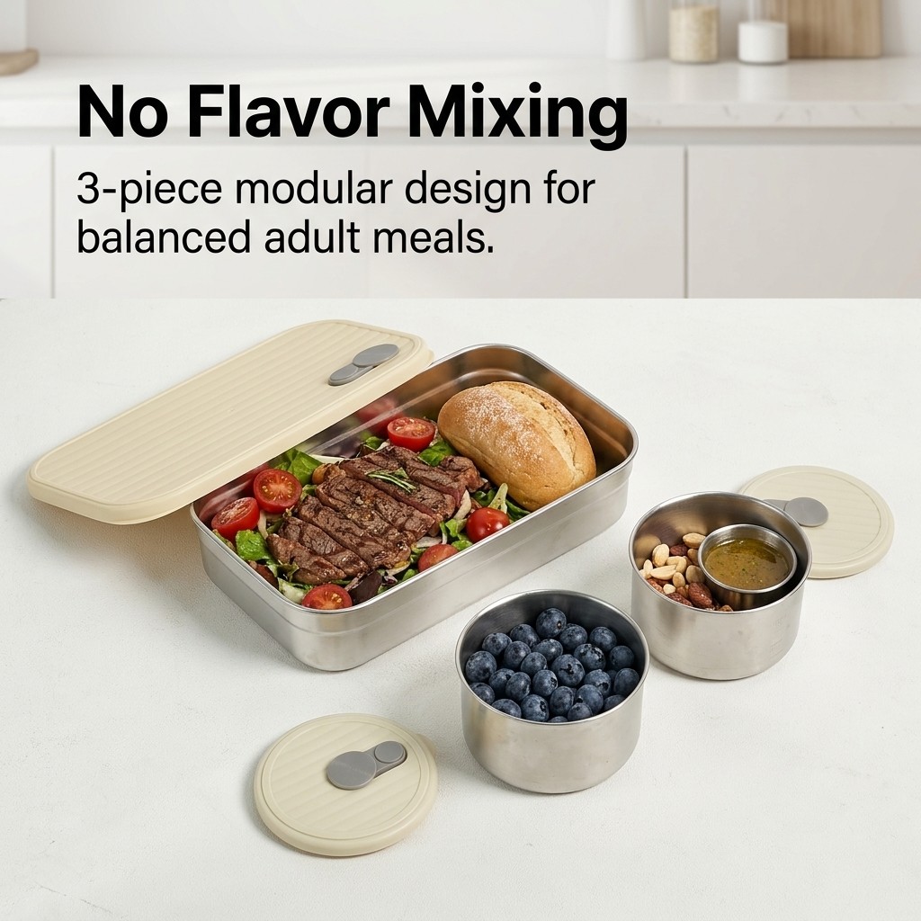 กล่องอาหารสแตนเลส 304 สำหรับไม - Food Storage Kits บทวิจารณ์และราคา