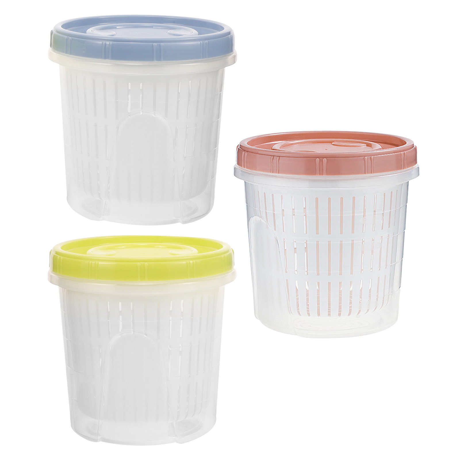 ชุดโหลเก็บผักดอง 3 ชิ้น พร้อมฝ - Food Storage Jars & Containers บทวิจารณ์และราคา