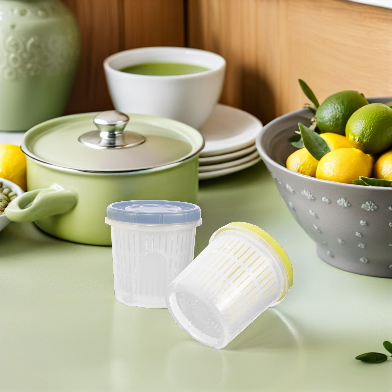 ชุดโหลเก็บผักดอง 3 ชิ้น พร้อมฝ - Food Storage Jars & Containers บทวิจารณ์และราคา