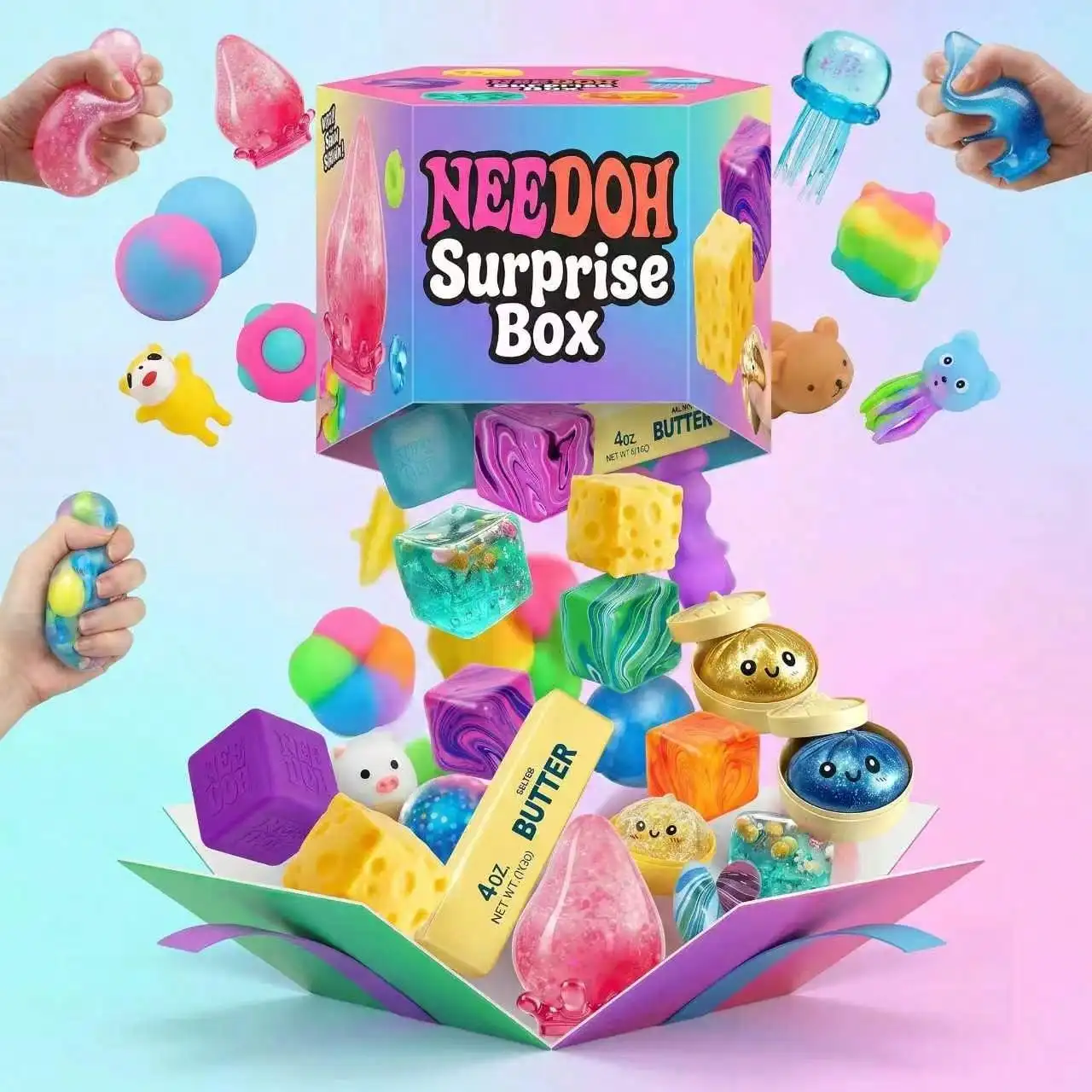 กล่องเซอร์ไพรส์ - ของเล่นบีบคล - Food Storage Heat บทวิจารณ์และราคา
