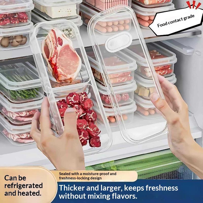 กล่องเก็บอาหารสำหรับตู้เย็น ทน - Food Storage Organization บทวิจารณ์และราคา