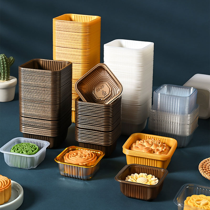 100pcs Mooncake ถาดพลาสติกสัตว - Food Storage Eggs บทวิจารณ์และราคา