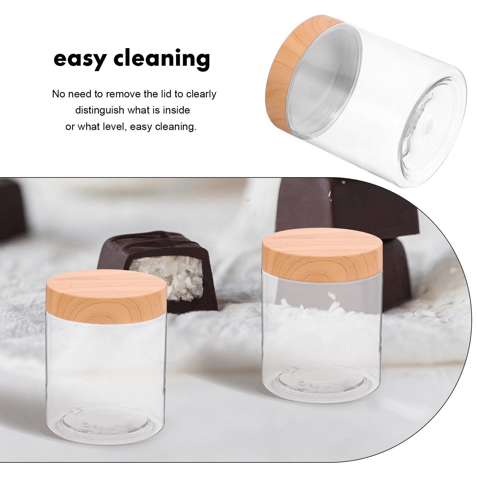 ชุดกล่องเก็บอาหารในครัว 6 ชิ้น - Food Storage Jars & Containers บทวิจารณ์และราคา