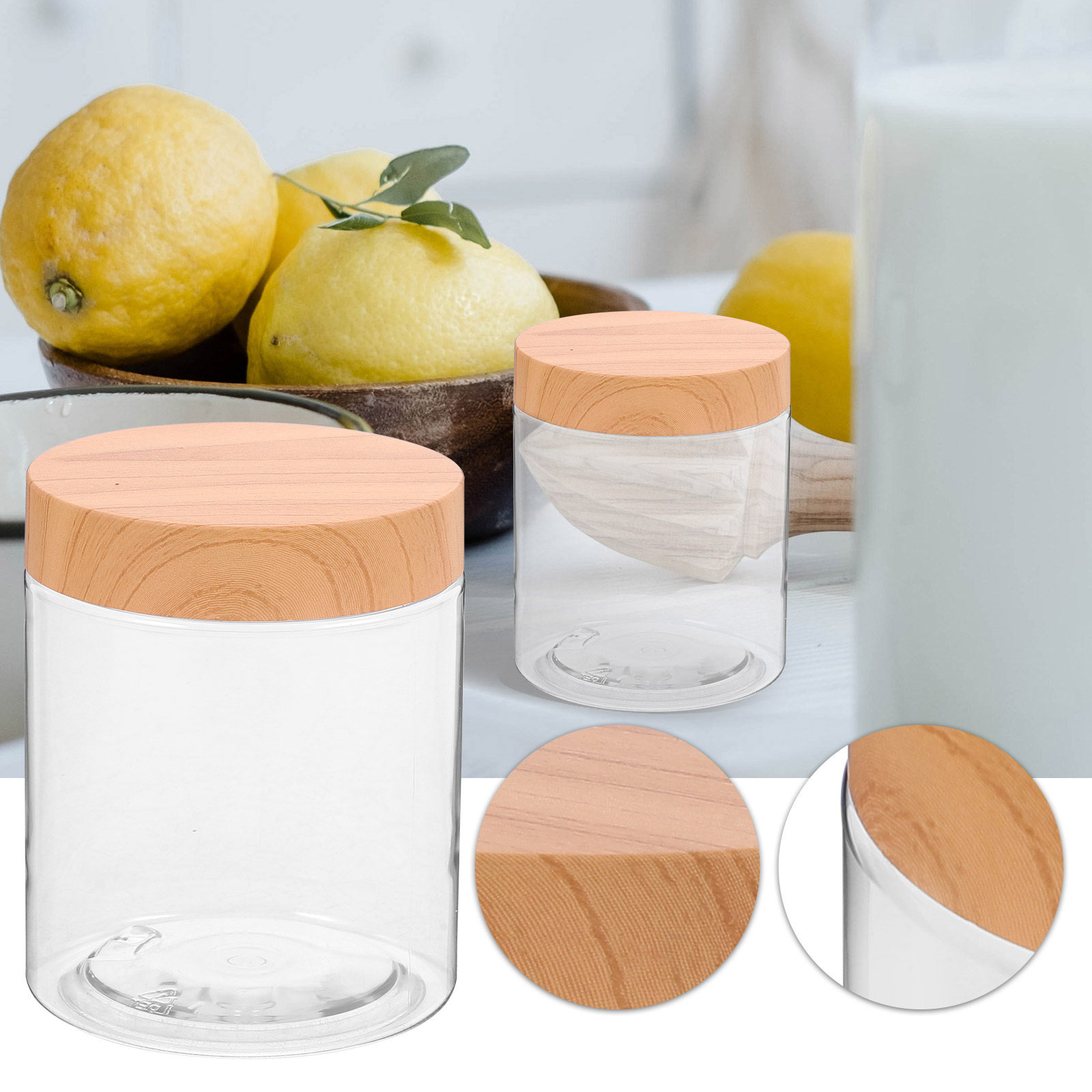 ชุดกล่องเก็บอาหารในครัว 6 ชิ้น - Food Storage Jars & Containers บทวิจารณ์และราคา